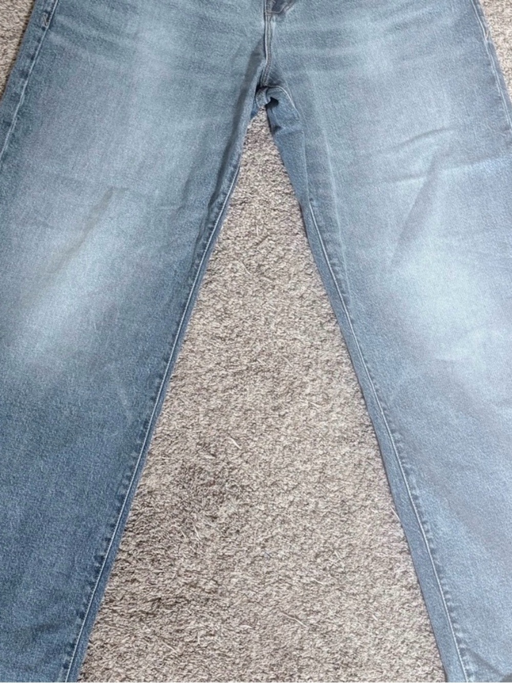 Good American Light Blue Wide Leg Jeans